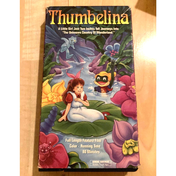 LOT OF FOUR VHS Kids Animated Movies - Picture 9 of 10